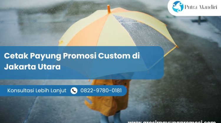 Cetak Payung Promosi Custom di Jakarta Utara