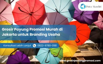 Grosir Payung Promosi Murah di Jakarta untuk Branding Usaha