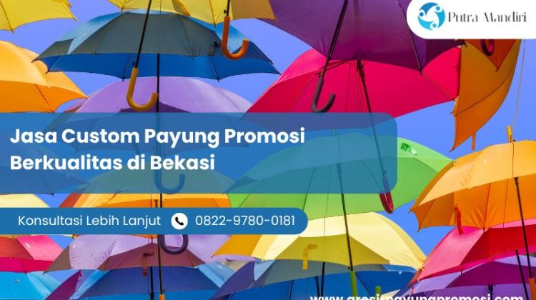 Jasa Custom Payung Promosi Berkualitas di Bekasi