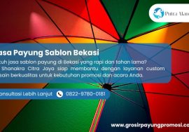 Jasa Payung Sablon Bekasi