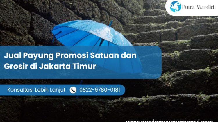 Jual Payung Promosi Satuan dan Grosir di Jakarta Timur