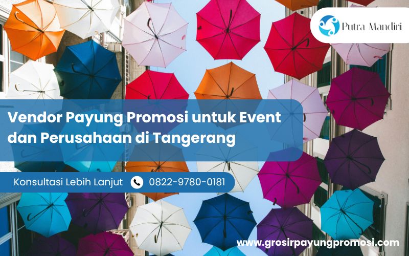 Vendor Payung Promosi untuk Event dan Perusahaan di Tangerang