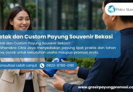 Cetak dan Custom Payung Souvenir Bekasi