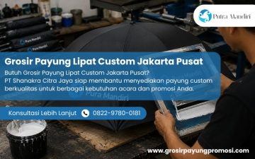 Grosir Payung Lipat Custom Jakarta Pusat
