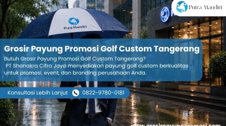 Grosir Payung Promosi Golf Custom Tangerang