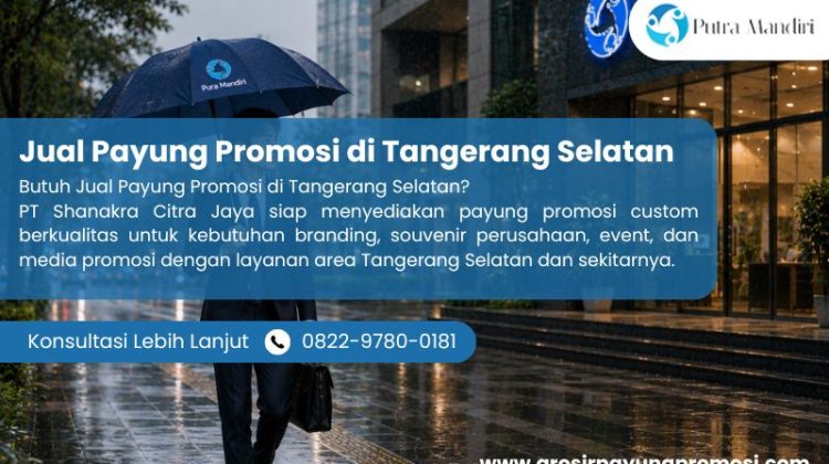 Jual Payung Promosi di Tangerang Selatan