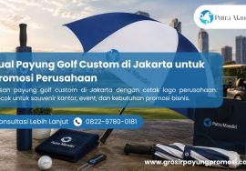 Jual Payung Golf Custom di Jakarta untuk Promosi Perusahaan