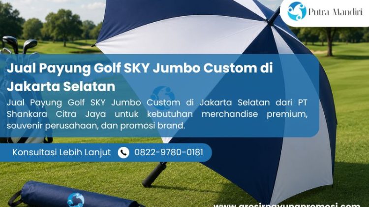 Jual Payung Golf SKY Jumbo Custom di Jakarta Selatan