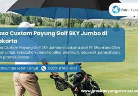 Jasa Custom Payung Golf SKY Jumbo di Jakarta
