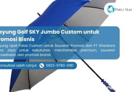 Payung Golf SKY Jumbo Custom untuk Promosi Bisnis