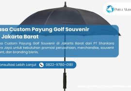 Jasa Custom Payung Golf Souvenir di Jakarta Barat