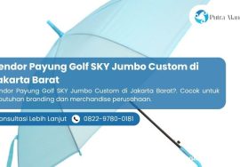 Vendor Payung Golf SKY Jumbo Custom di Jakarta Barat